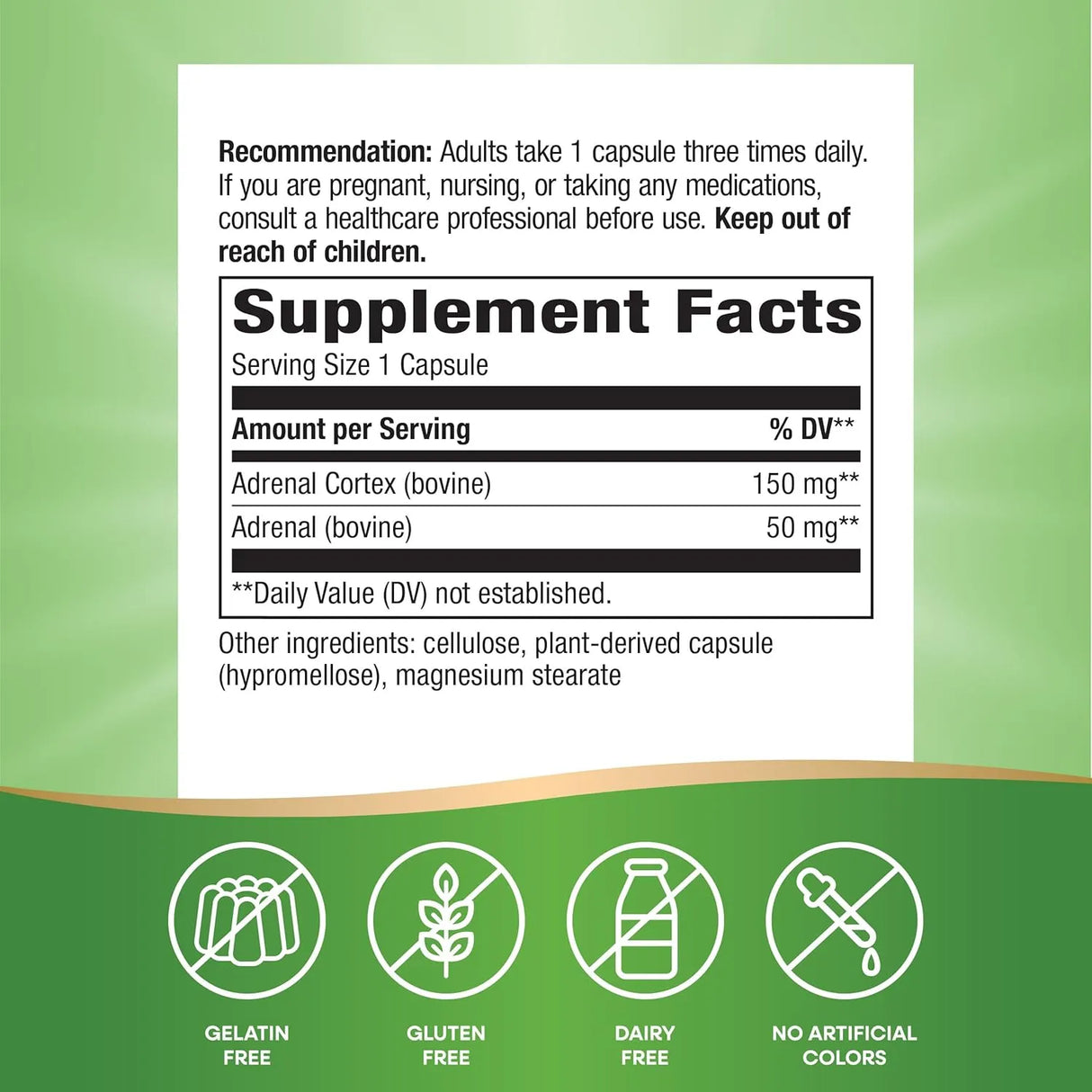 NATURE'S WAY - Nature's Way ADRENergize with Adrenal Cortex & Whole Adrenal 50 Capsulas - The Red Vitamin MX - Suplementos Alimenticios - {{ shop.shopifyCountryName }}