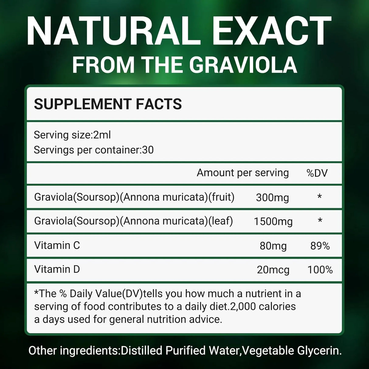 VIVCMIN - Vivcmin Organic Graviola Soursop Leaf Extract Liquid 2 Fl.Oz. - The Red Vitamin MX - Suplementos Alimenticios - {{ shop.shopifyCountryName }}