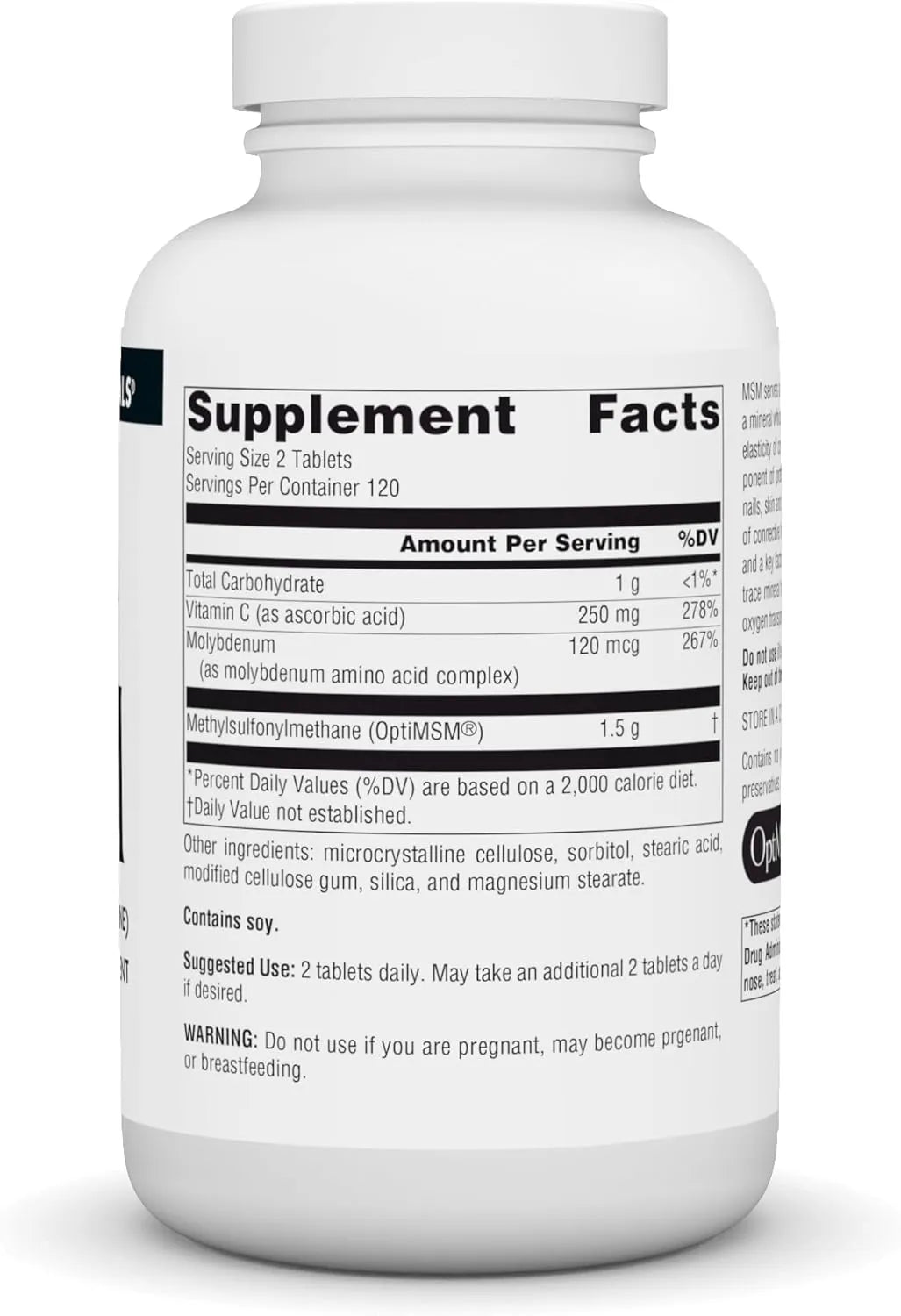 SOURCE NATURALS - Source Naturals MSM 750Mg. 240 Tabletas - The Red Vitamin MX - Suplementos Alimenticios - {{ shop.shopifyCountryName }}