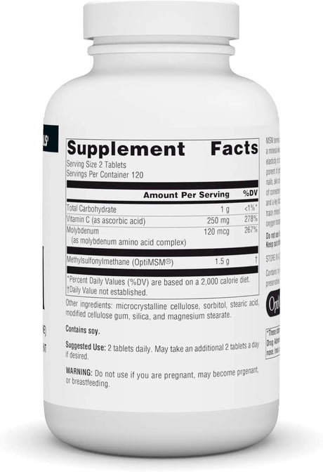 SOURCE NATURALS - Source Naturals MSM 750Mg. 240 Tabletas - The Red Vitamin MX - Suplementos Alimenticios - {{ shop.shopifyCountryName }}