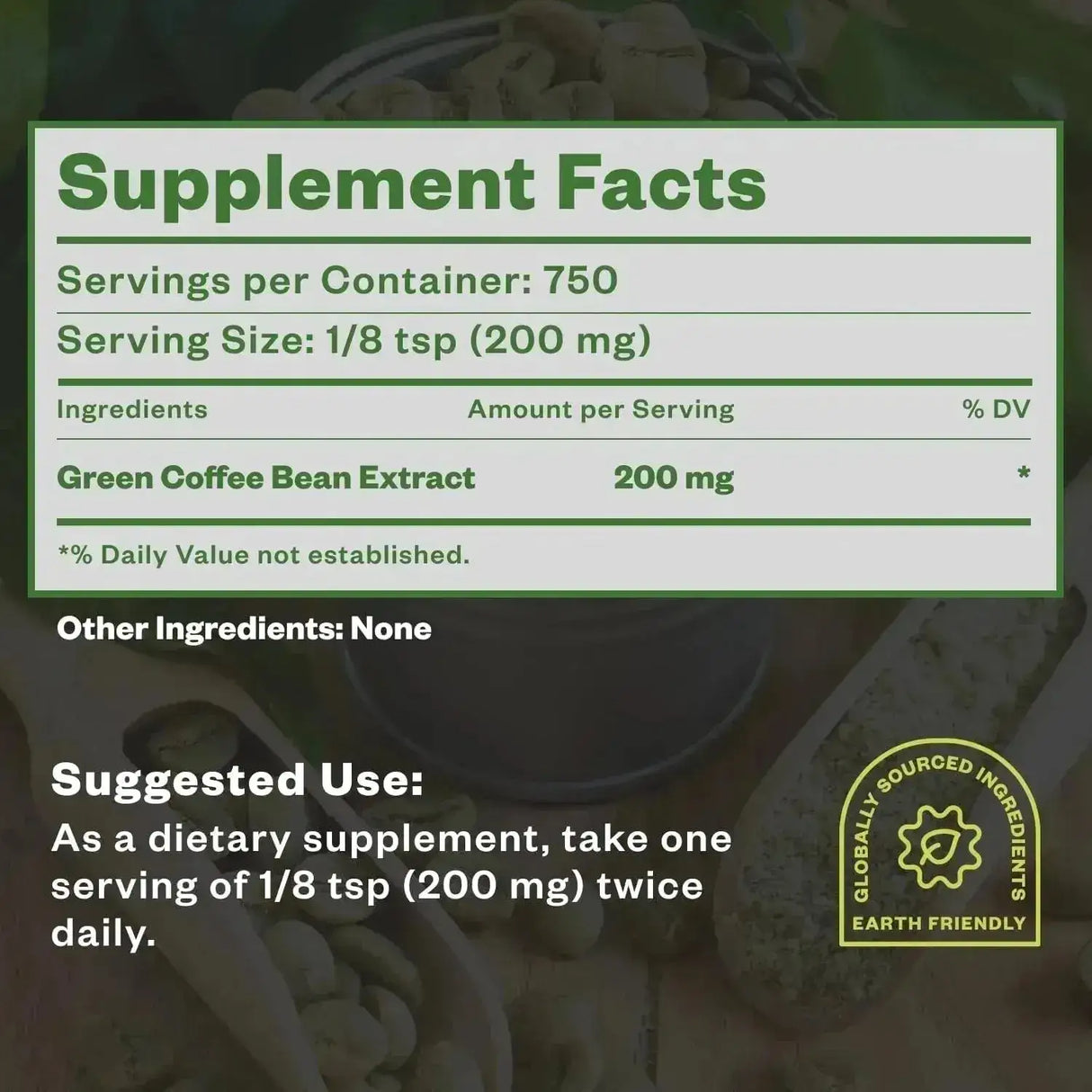 PURISURE - Purisure Green Coffee Bean Extract 150Gr. - The Red Vitamin MX - Suplementos Alimenticios - {{ shop.shopifyCountryName }}