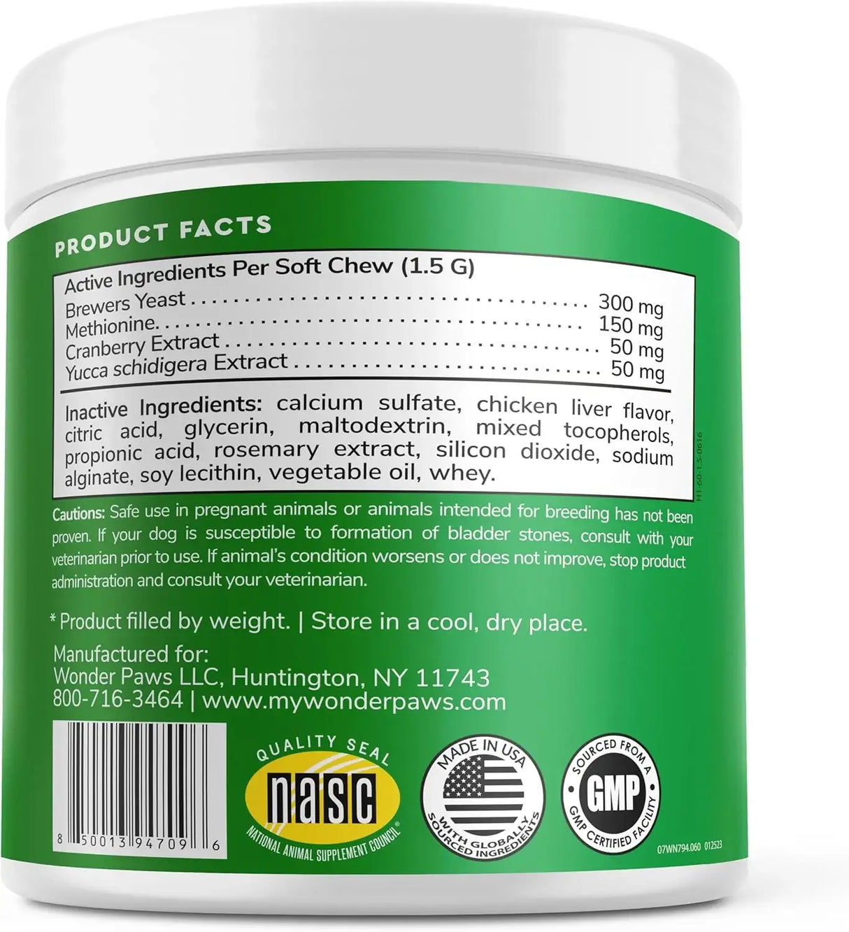 WONDER PAWS - WONDER PAWS Grass Hero Grass Burn Spot Chews 60 Masticables - The Red Vitamin MX - Salud De Tracto Urinario Para Perros - {{ shop.shopifyCountryName }}