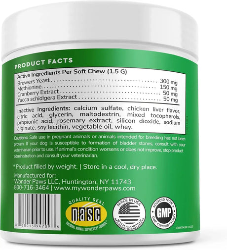 WONDER PAWS - WONDER PAWS Grass Hero Grass Burn Spot Chews 60 Masticables - The Red Vitamin MX - Salud De Tracto Urinario Para Perros - {{ shop.shopifyCountryName }}