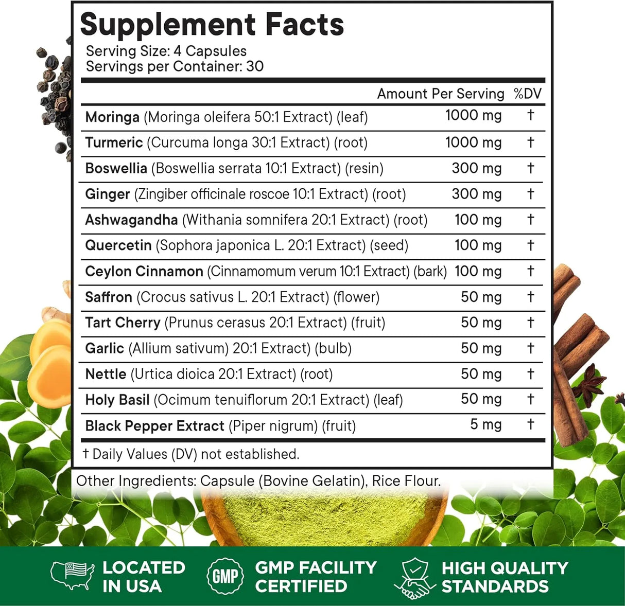 SUPERFOOD MD - Superfood MD Turmeric Moringa 120 Capsulas - The Red Vitamin MX - Suplementos Alimenticios - {{ shop.shopifyCountryName }}