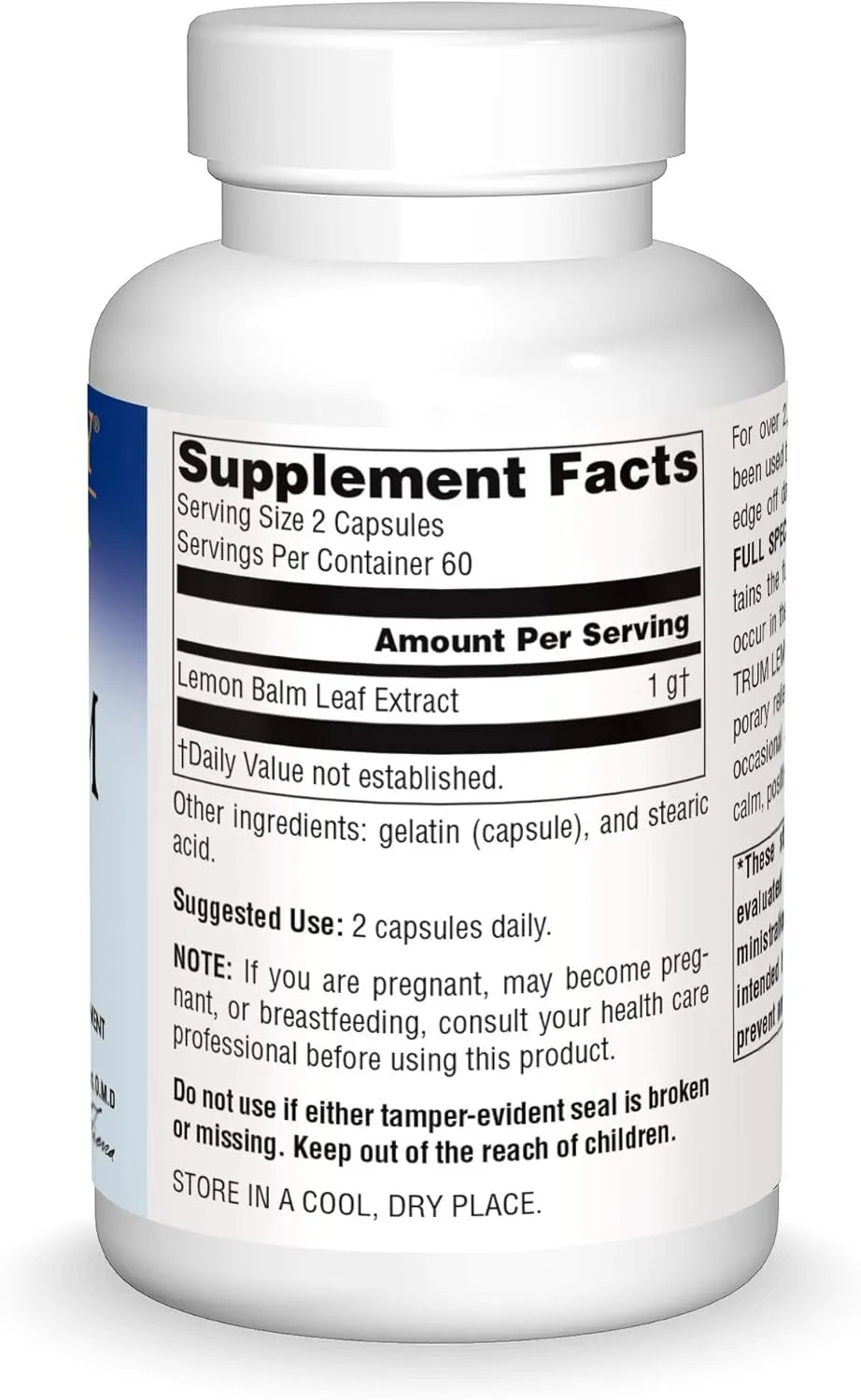 PLANETARY HERBALS - Planetary Herbals Lemon Balm Full Spectrum 500Mg. 120 Capsulas - The Red Vitamin MX - Suplementos Alimenticios - {{ shop.shopifyCountryName }}