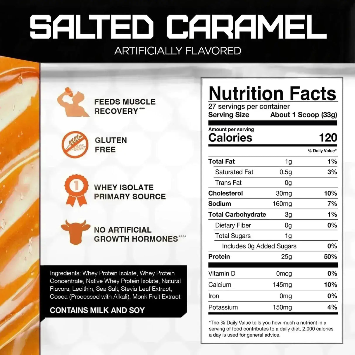 RIVAL NUTRITION - Rival Nutrition Naturally Flavored Rival Whey Salted Caramel 907Gr. - The Red Vitamin MX - Suplementos Alimenticios - {{ shop.shopifyCountryName }}