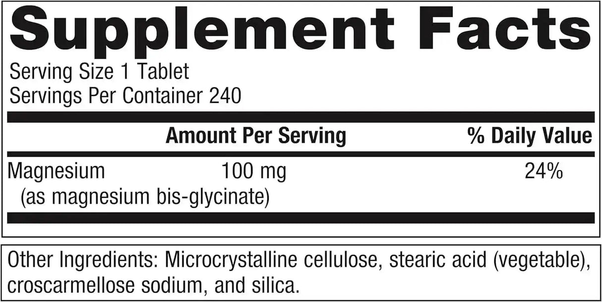 METAGENICS - Metagenics Magnesium Glycinate 240 Tabletas - The Red Vitamin MX - Suplementos Alimenticios - {{ shop.shopifyCountryName }}