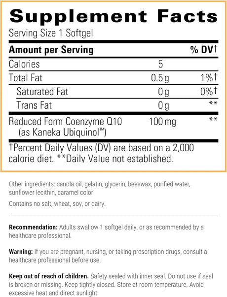 INTEGRATIVE THERAPEUTICS - Integrative Therapeutics UBQH 100Mg. 60 Capsulas Blandas - The Red Vitamin MX - Suplementos Alimenticios - {{ shop.shopifyCountryName }}