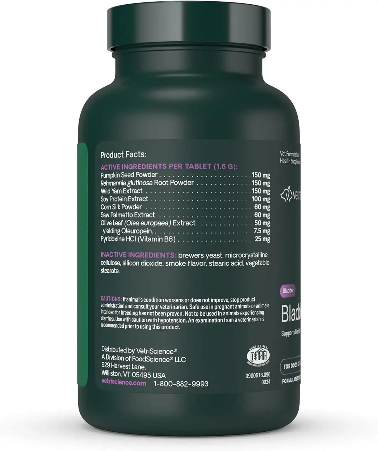 VETRISCIENCE - VetriScience Bladder Health Smoke Flavored 90 Tabletas Masticables - The Red Vitamin MX - Salud De Tracto Urinario Para Perros - {{ shop.shopifyCountryName }}