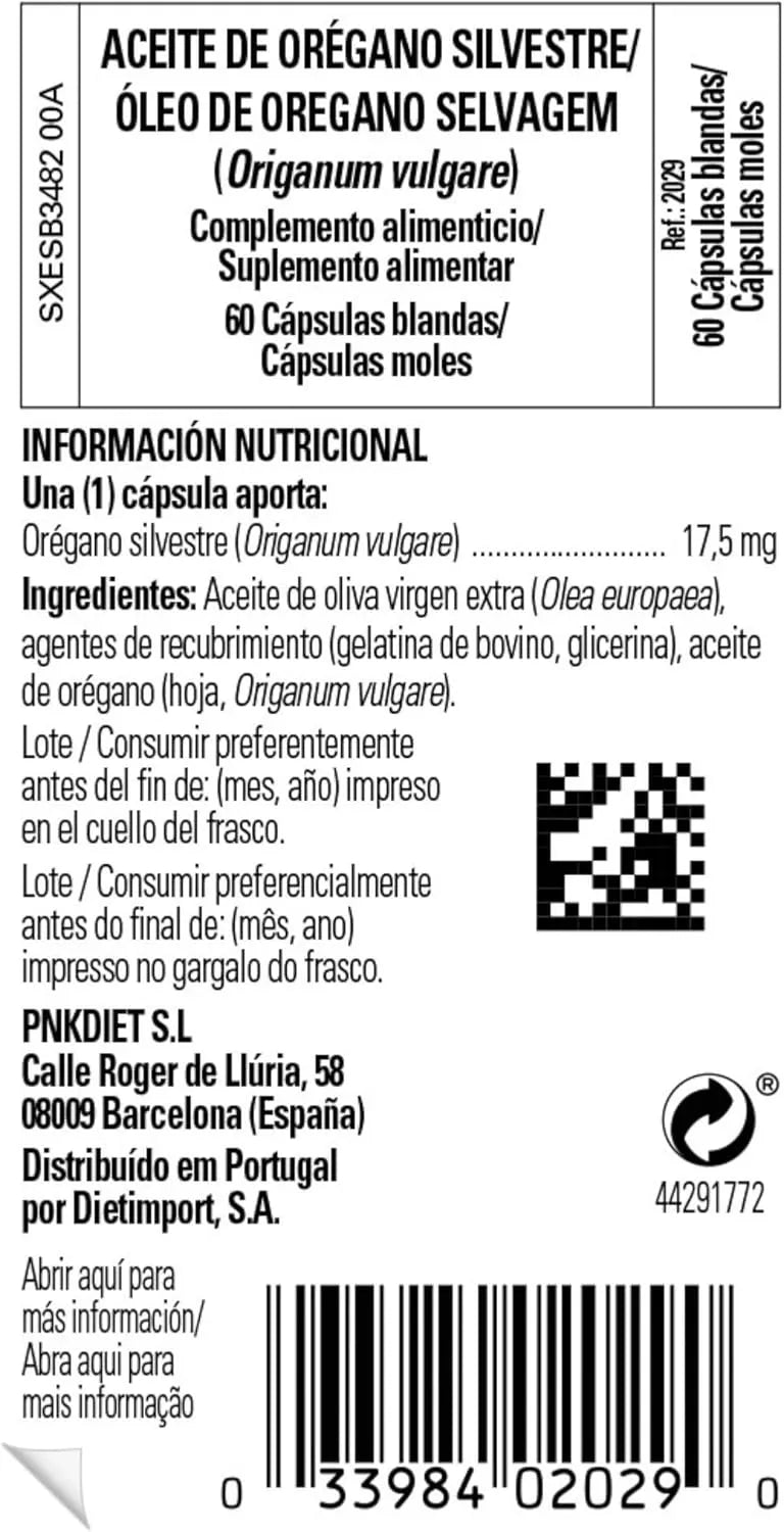 SOLGAR - Solgar Wild Oregano Oil 60 Capsulas Blandas - The Red Vitamin MX - Suplementos Alimenticios - {{ shop.shopifyCountryName }}