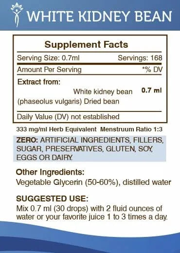 SECRETS OF THE TRIBE - Secrets of the Tribe White Kidney Bean Tincture Alcohol-Free Extract 4 Fl.Oz. - The Red Vitamin MX - Suplementos Alimenticios - {{ shop.shopifyCountryName }}