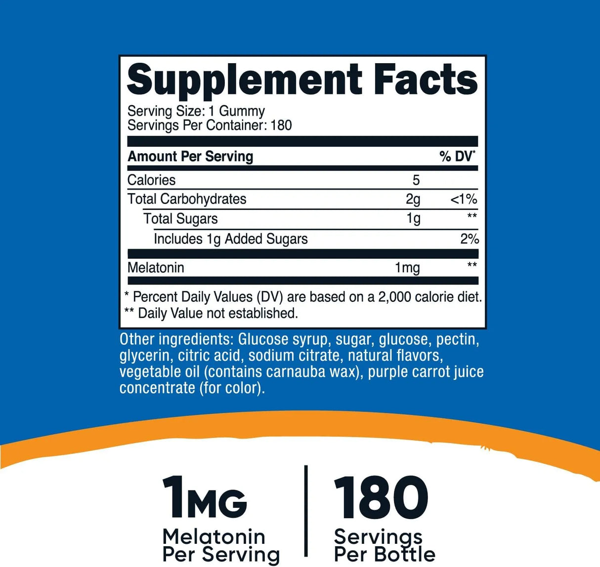 NUTRICOST - Nutricost Melatonin 1Mg Strawberry Flavored. 180 Gomitas - The Red Vitamin MX - Suplementos Alimenticios - {{ shop.shopifyCountryName }}