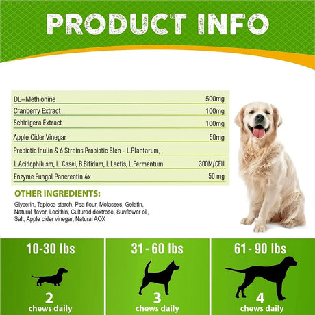 FURALAND - FURALAND Grass Burn Spot Chews for Dogs 120 Masticables - The Red Vitamin MX - Salud De Tracto Urinario Para Perros - {{ shop.shopifyCountryName }}