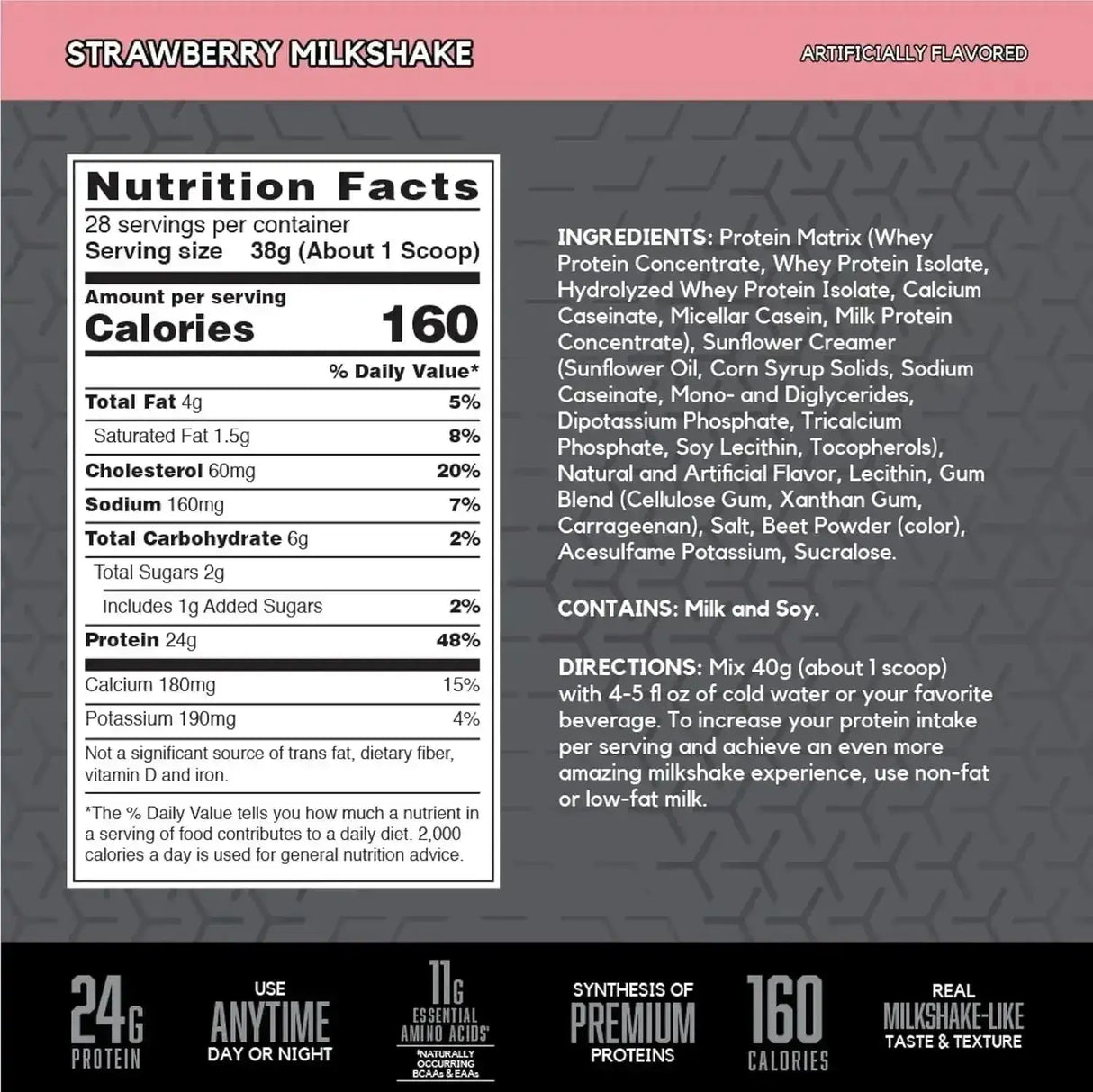 BSN - BSN SYNTHA-6 Edge Protein Powder Strawberry Milkshake 1.06 Kg. - The Red Vitamin MX - Suplementos Alimenticios - {{ shop.shopifyCountryName }}