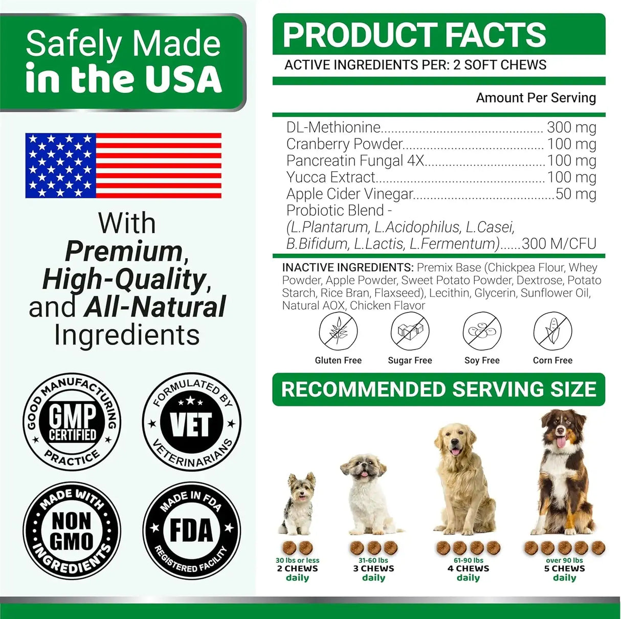 YUMA'S - YUMA'S Dog Urine Neutralizer for Lawn Chicken 170 Masticables - The Red Vitamin MX - Salud De Tracto Urinario Para Perros - {{ shop.shopifyCountryName }}
