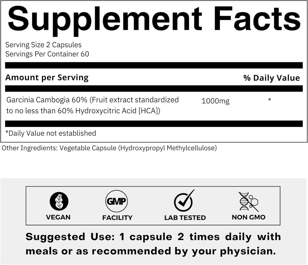 FOLIUS LABS - FOLIUS LABS Pure Garcinia Cambogia Extract 500Mg. 120 Capsulas - The Red Vitamin MX - Suplementos Alimenticios - {{ shop.shopifyCountryName }}