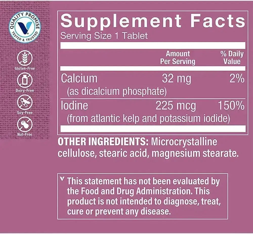THE VITAMIN SHOPPE - The Vitamin Shoppe Kelp 300 Tabletas - The Red Vitamin MX - Suplementos Alimenticios - {{ shop.shopifyCountryName }}