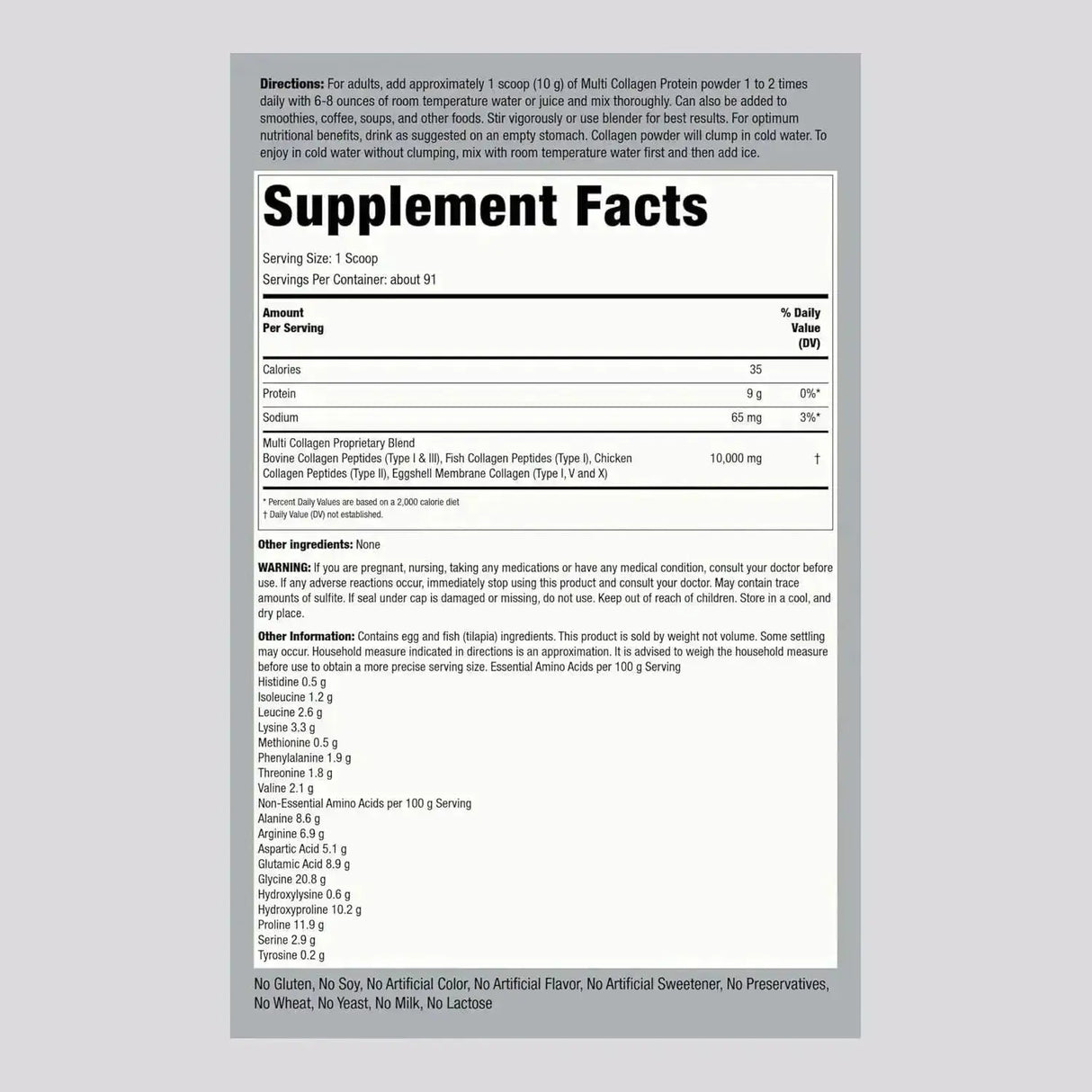 PIPING ROCK - Piping Rock Multi Collagen Protein Powder 908Gr. - The Red Vitamin MX - Suplementos Alimenticios - {{ shop.shopifyCountryName }}