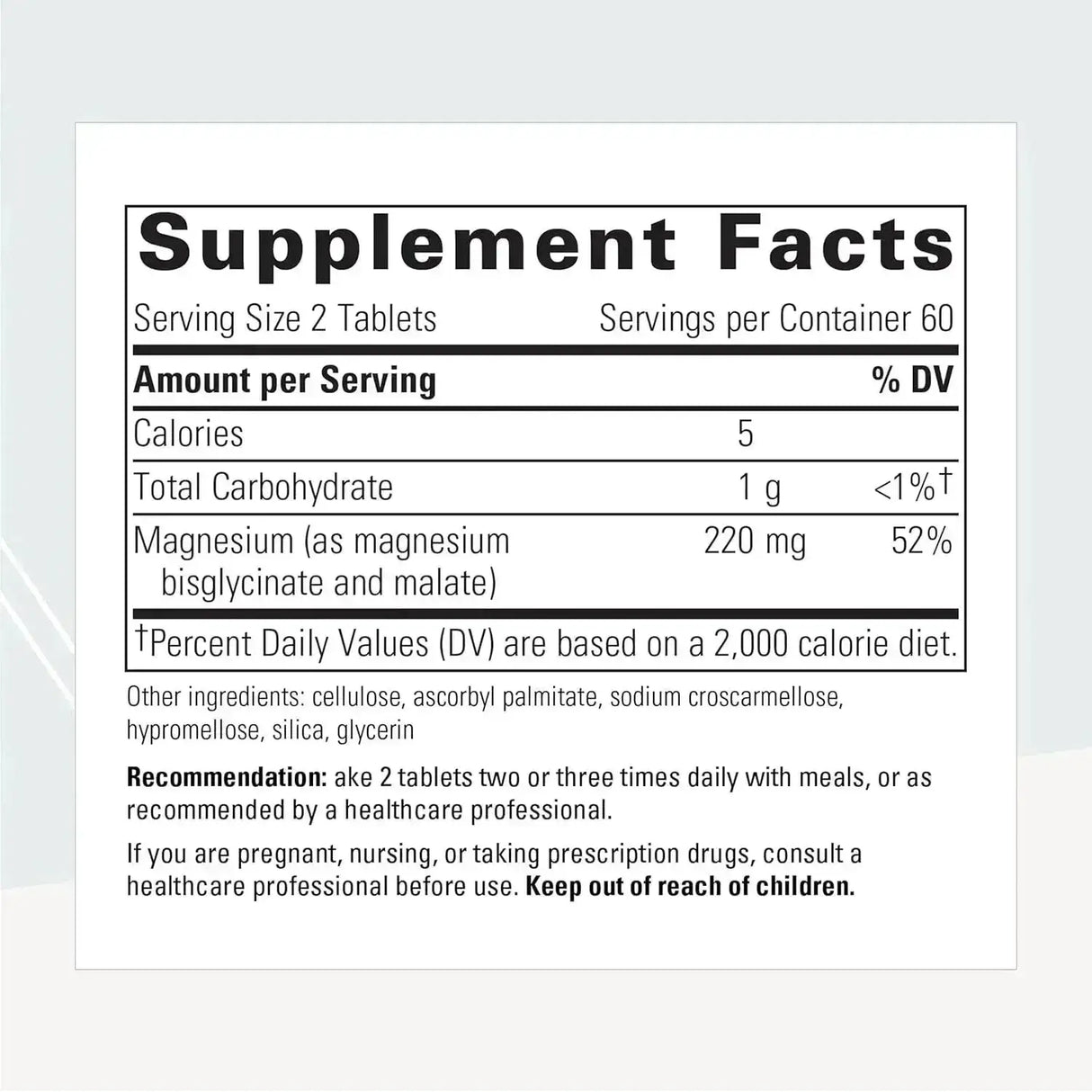 INTEGRATIVE THERAPEUTICS - Integrative Therapeutics Magnesium Glycinate Plus 120 Tabletas - The Red Vitamin MX - Suplementos Alimenticios - {{ shop.shopifyCountryName }}