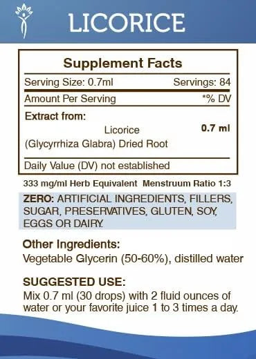 SECRETS OF THE TRIBE - Secrets of the Tribe Licorice Alcohol-Free Liquid Extract 2 Fl.Oz. - The Red Vitamin MX - Suplementos Alimenticios - {{ shop.shopifyCountryName }}