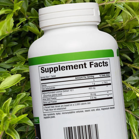 NATURAL FACTORS - Natural Factors Chewable DG 400Mg. Licorice Extract 90 Tabletas Masticables - The Red Vitamin MX - Suplementos Alimenticios - {{ shop.shopifyCountryName }}