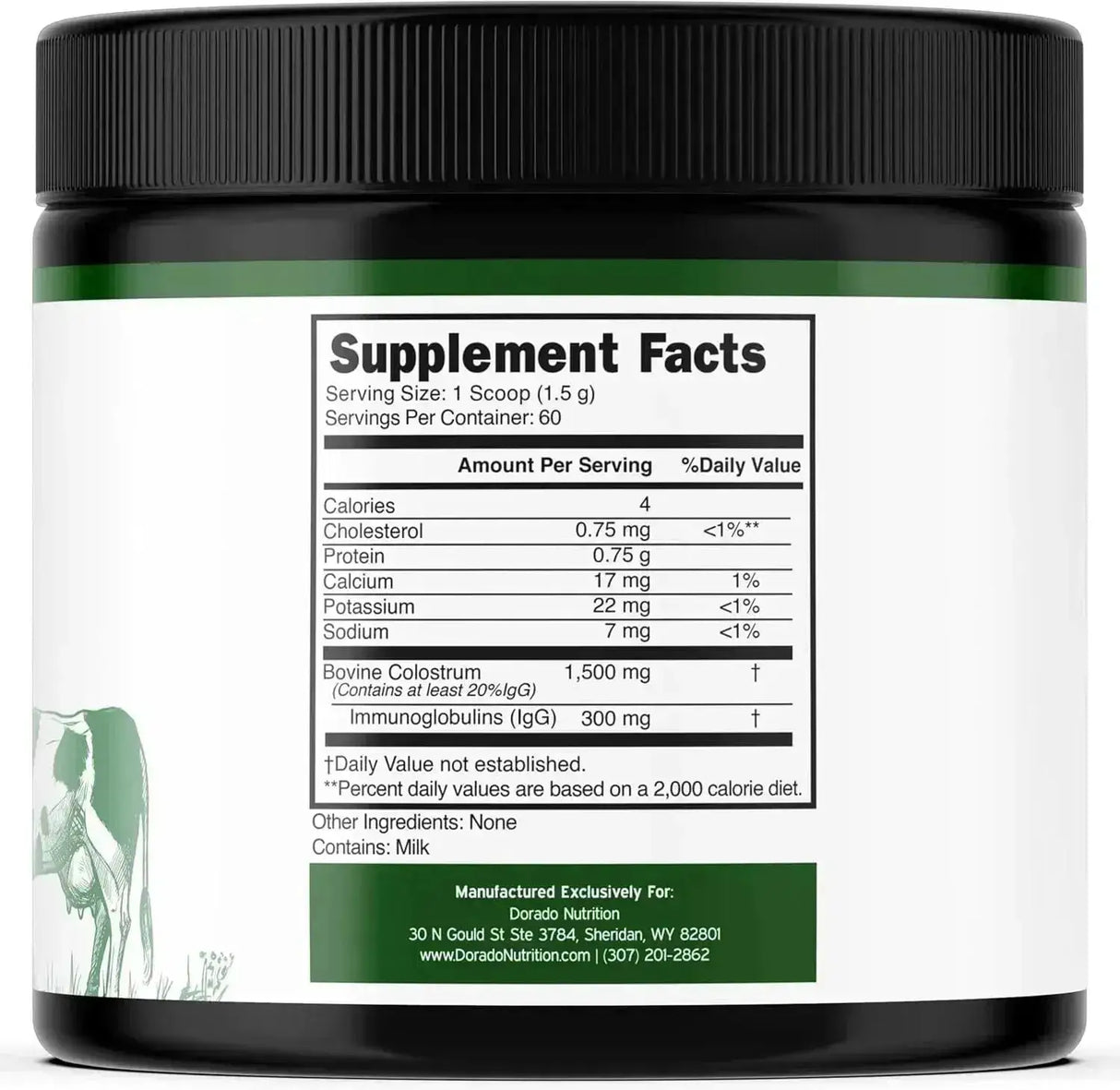 DORADO NUTRITION - Dorado Nutrition Colostrum Powder 60 Servicios 90Gr. - The Red Vitamin MX - Suplementos Alimenticios - {{ shop.shopifyCountryName }}