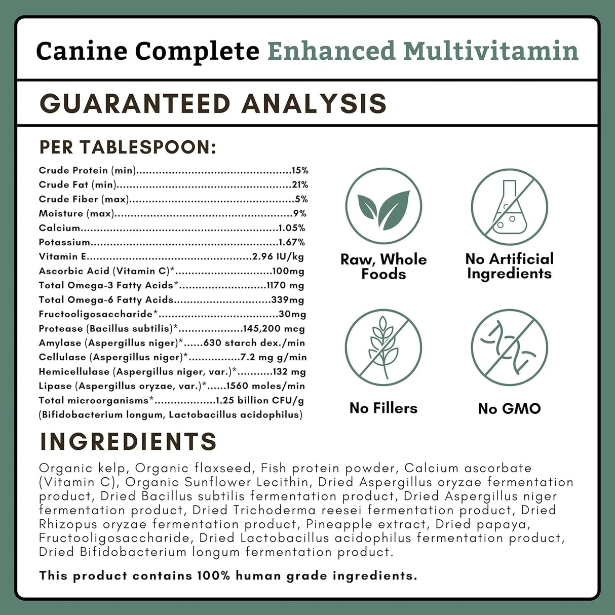 WHOLISTIC PET ORGANICS - Wholistic Pet Organics Canine Complete Dog Multivitamin 454Gr. - The Red Vitamin MX - Multivitamínicos Para Perros - {{ shop.shopifyCountryName }}