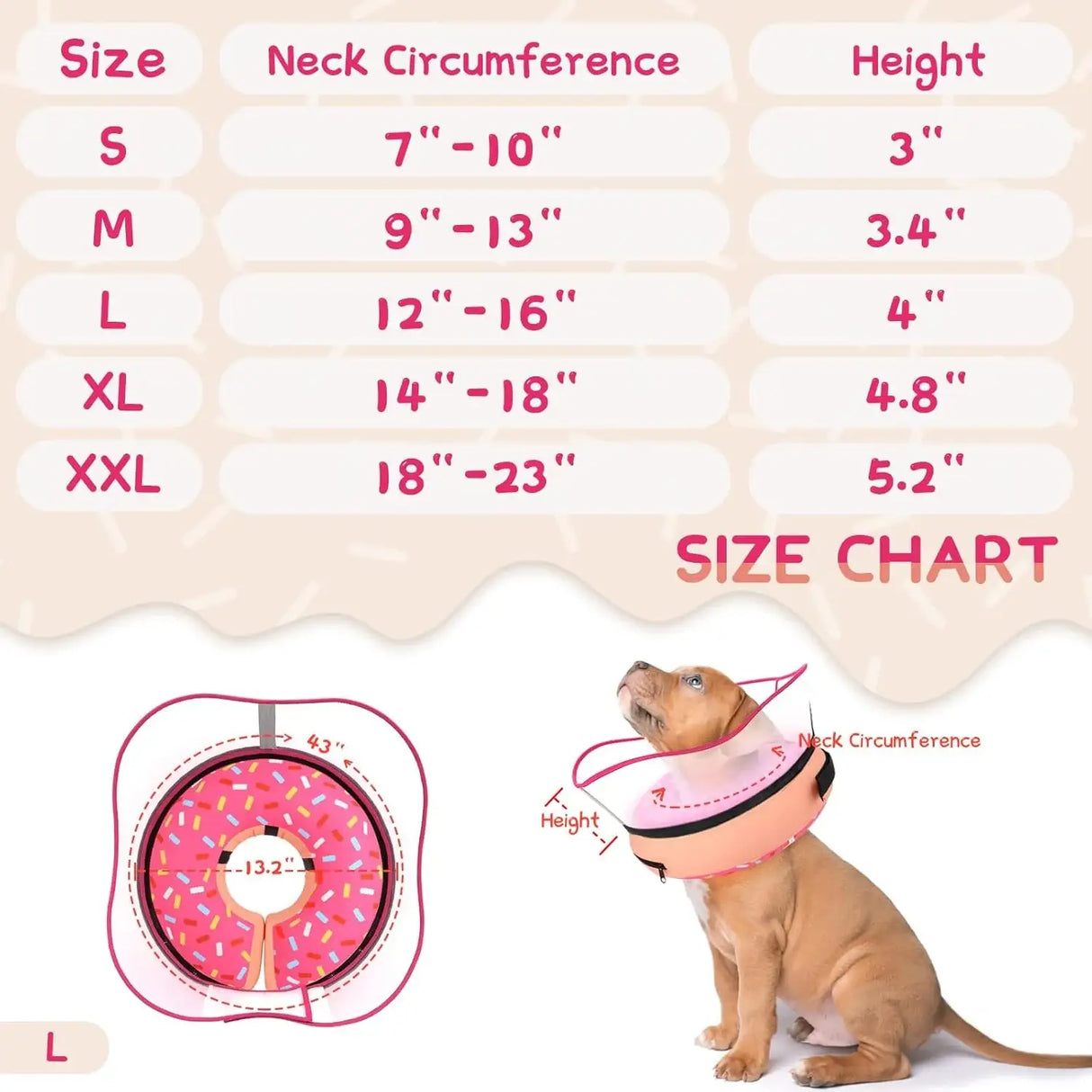 SUPET - Supet Raised Inflatable Dog Cone Collar XLARGE - The Red Vitamin MX - Collares y Conos De Recuperación Para Perros - {{ shop.shopifyCountryName }}