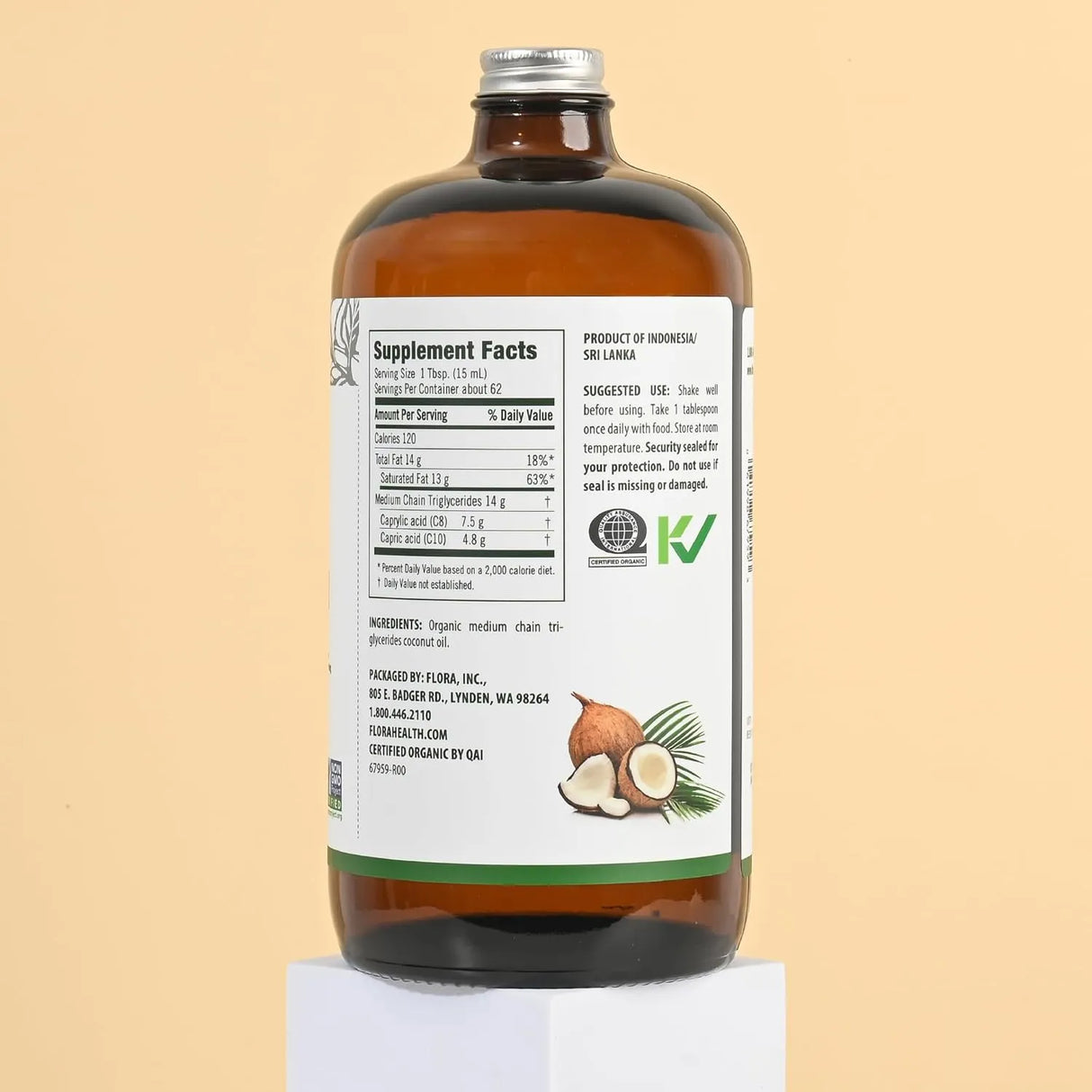 FLORA HEALTH - Flora Health MCT Oil 941Ml. - The Red Vitamin MX - Suplementos Alimenticios - {{ shop.shopifyCountryName }}