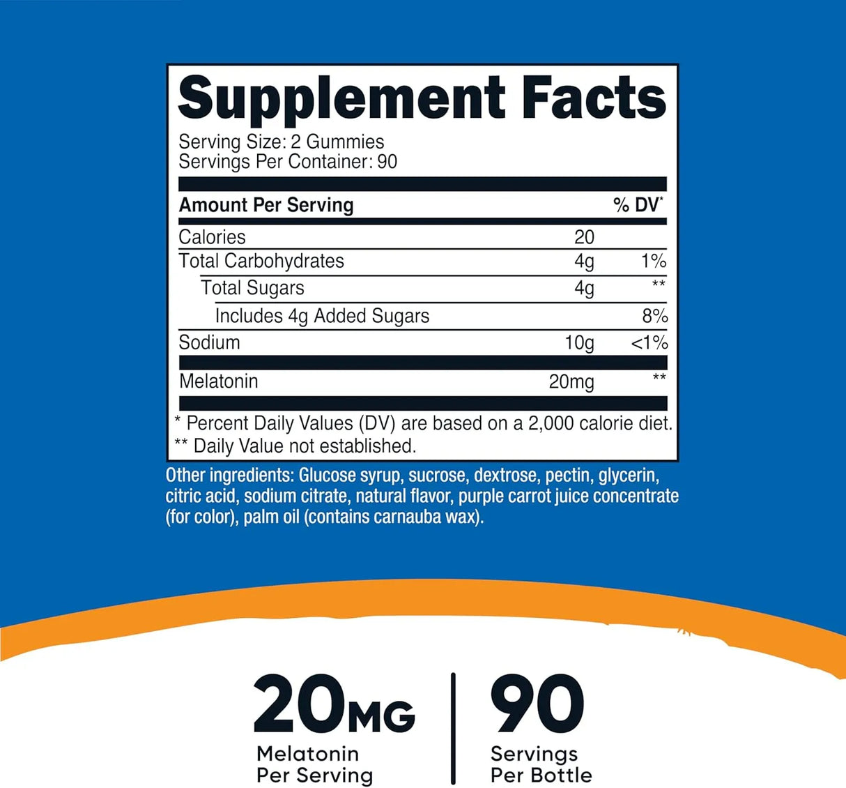 NUTRICOST - Nutricost Melatonin Gummies 20Mg. Strawberry Flavored 180 Gomitas - The Red Vitamin MX - Suplementos Alimenticios - {{ shop.shopifyCountryName }}