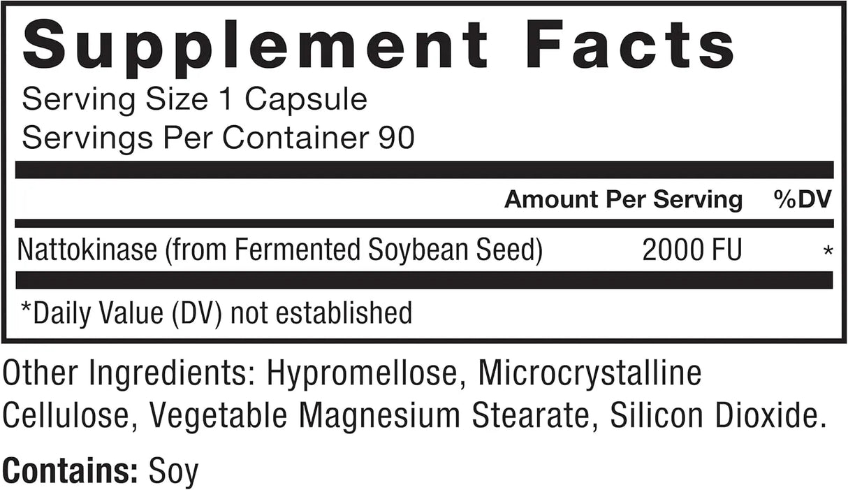 FORCE FACTOR - FORCE FACTOR Nattokinase 2000 FU 90 Capsulas - The Red Vitamin MX - Suplementos Alimenticios - {{ shop.shopifyCountryName }}