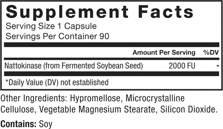 FORCE FACTOR - FORCE FACTOR Nattokinase 2000 FU 90 Capsulas - The Red Vitamin MX - Suplementos Alimenticios - {{ shop.shopifyCountryName }}