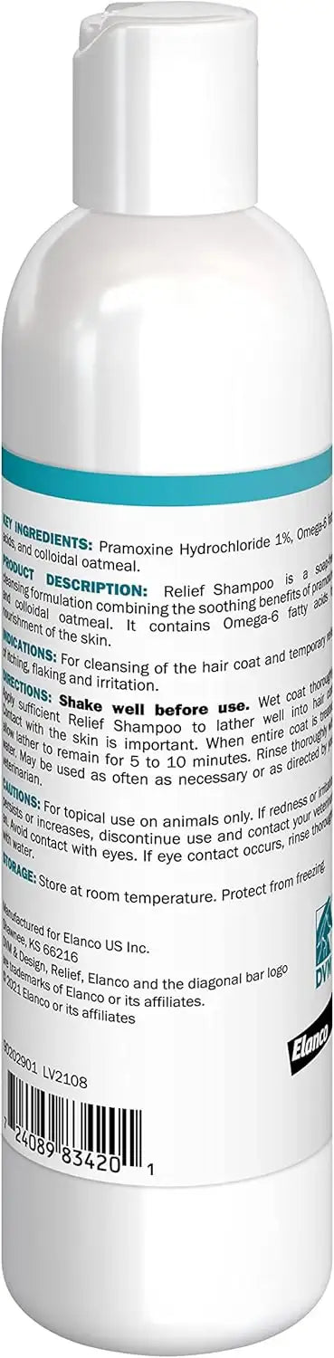 ELANCO - Elanco Relief Shampoo 8 Fl.Oz. - The Red Vitamin MX - Remedios Para La Picazón De Perros - {{ shop.shopifyCountryName }}