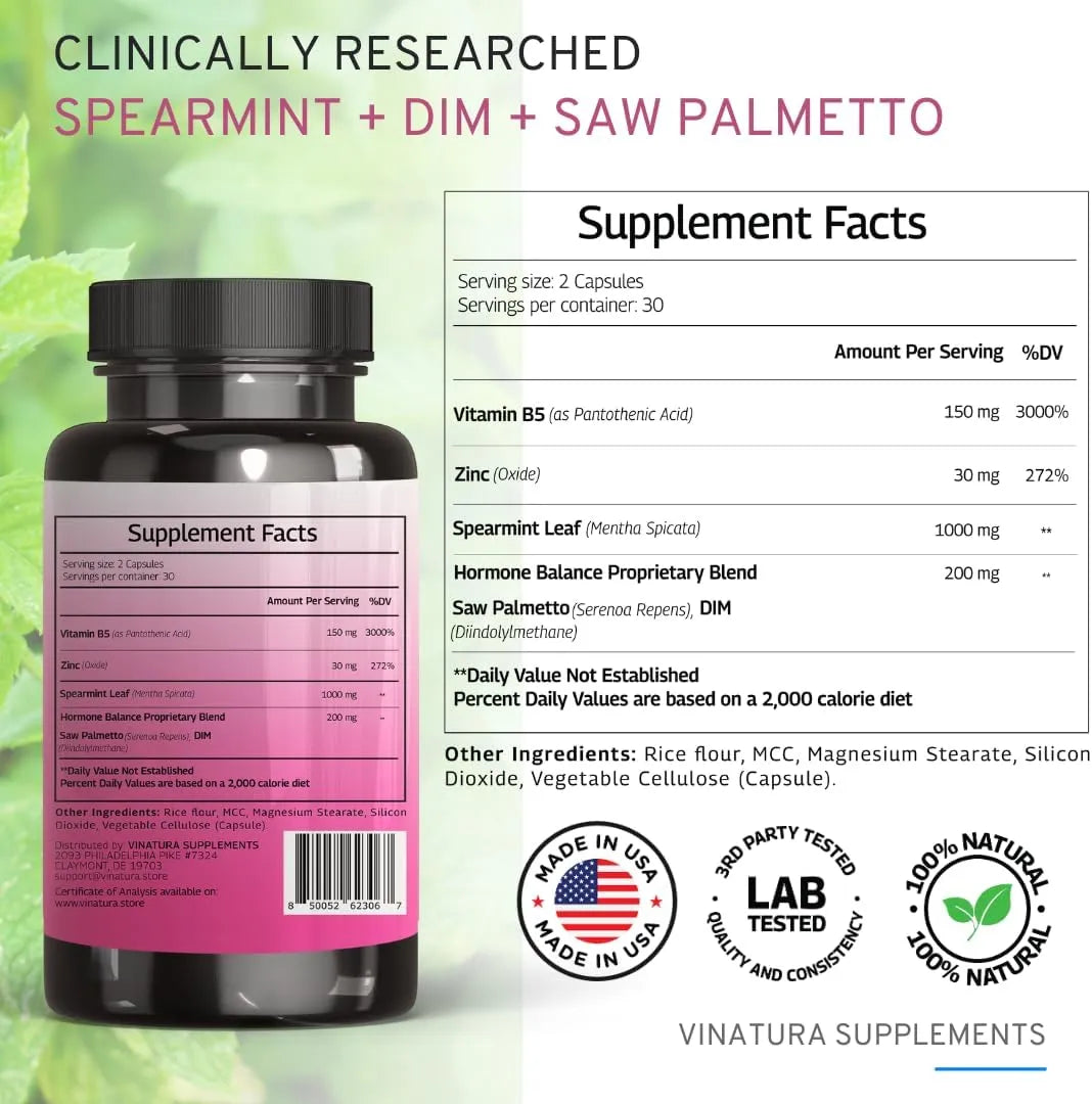 VINATURA - VINATURA Spearmint Leaf 1380Mg. 60 Capsulas - The Red Vitamin MX - Suplementos Alimenticios - {{ shop.shopifyCountryName }}