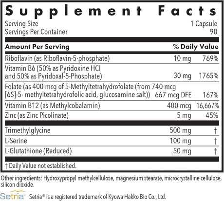 ALLERGY RESEARCH GROUP - Allergy Research Group Homocysteine Plus 90 Capsulas - The Red Vitamin MX - Suplementos Alimenticios - {{ shop.shopifyCountryName }}