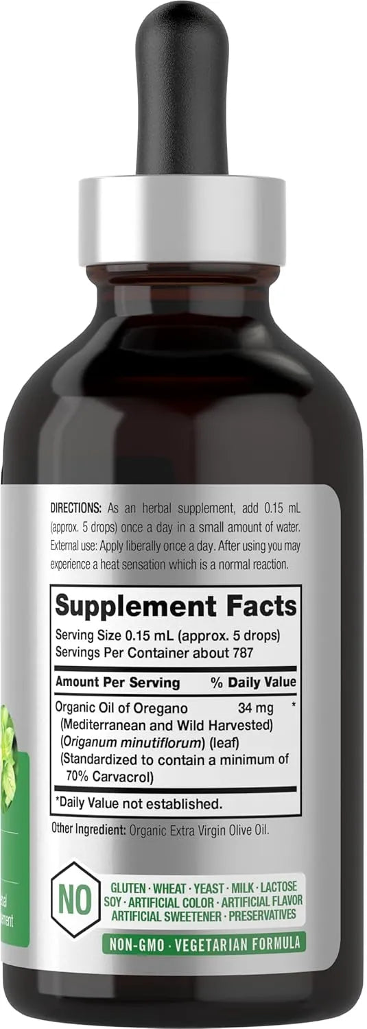 HORBAACH - Horbaach Organic Oil of Oregano Drops 4 Fl.Oz. - The Red Vitamin MX - Suplementos Alimenticios - {{ shop.shopifyCountryName }}