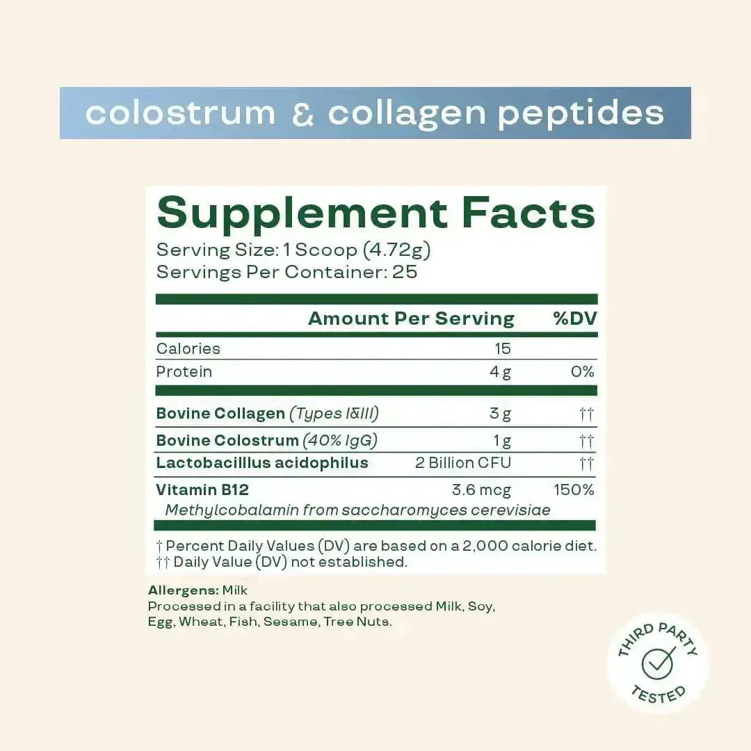 BLOOM NUTRITION - Bloom Nutrition Bovine Colostrum Powder Unflavored 25 Servicios 118Gr. - The Red Vitamin MX - Suplementos Alimenticios - {{ shop.shopifyCountryName }}