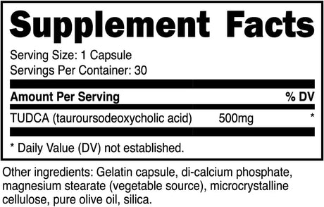 PRIMAL - Primal Tudca 500Mg. 30 Capsulas - The Red Vitamin MX - Suplementos Alimenticios - {{ shop.shopifyCountryName }}