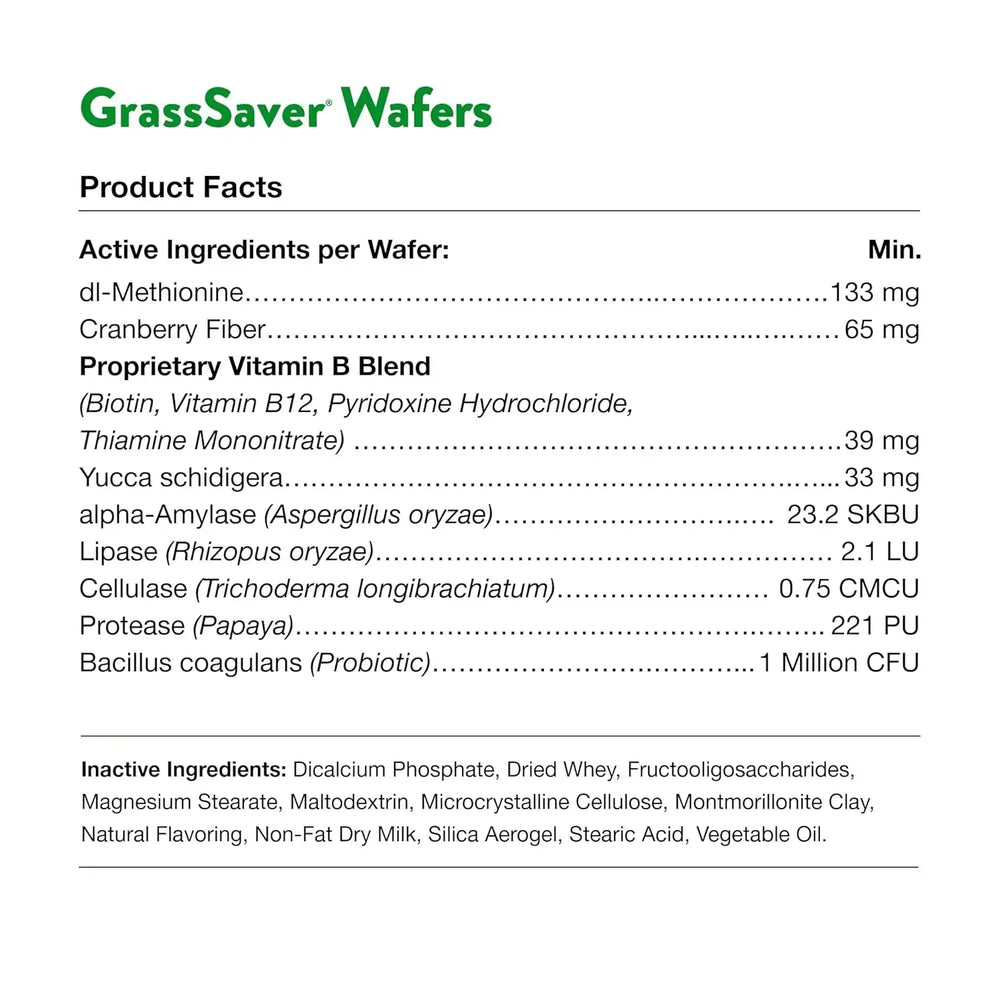 NATURVET - NaturVet GrassSaver Wafers for Dogs Plus Enzymes 300 Wafers - The Red Vitamin MX - Salud De Tracto Urinario Para Perros - {{ shop.shopifyCountryName }}