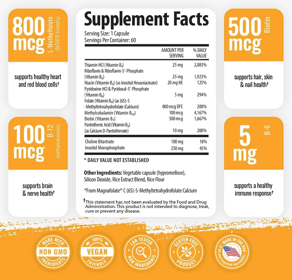 1 BODY - 1 Body Vitamin B Complex 60 Capsulas 2 Pack - The Red Vitamin MX - Suplementos Alimenticios - {{ shop.shopifyCountryName }}