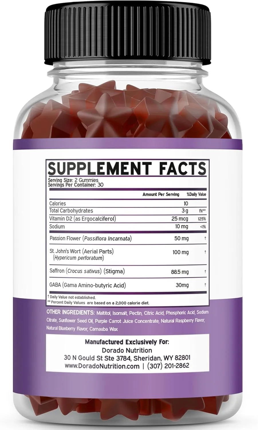 DORADO NUTRITION - DORADO NUTRITION Saffron Gummies 88.5Mg. 60 Gomitas - The Red Vitamin MX - Suplementos Alimenticios - {{ shop.shopifyCountryName }}