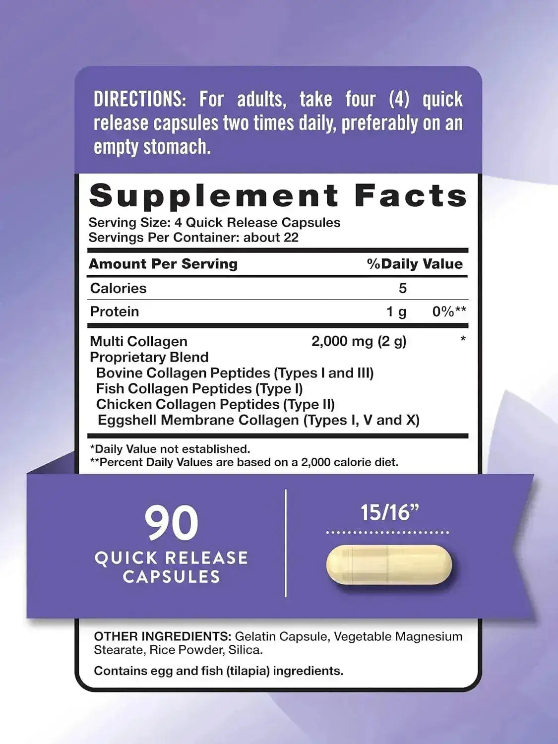 NATURE'S TRUTH - Nature's Truth Multi Collagen Peptides 2000Mg. 90 Capsulas - The Red Vitamin MX - Suplementos Alimenticios - {{ shop.shopifyCountryName }}