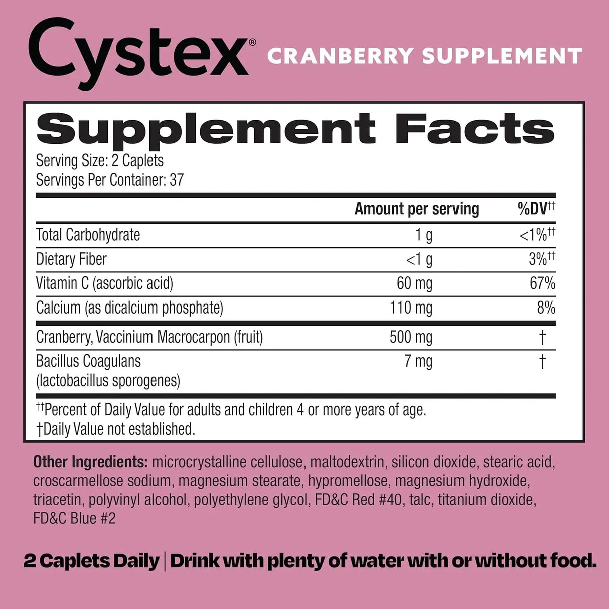 CYSTEX - Cystex Cranberry Urinary Health 75 Capsulas - The Red Vitamin MX - Suplementos Alimenticios - {{ shop.shopifyCountryName }}