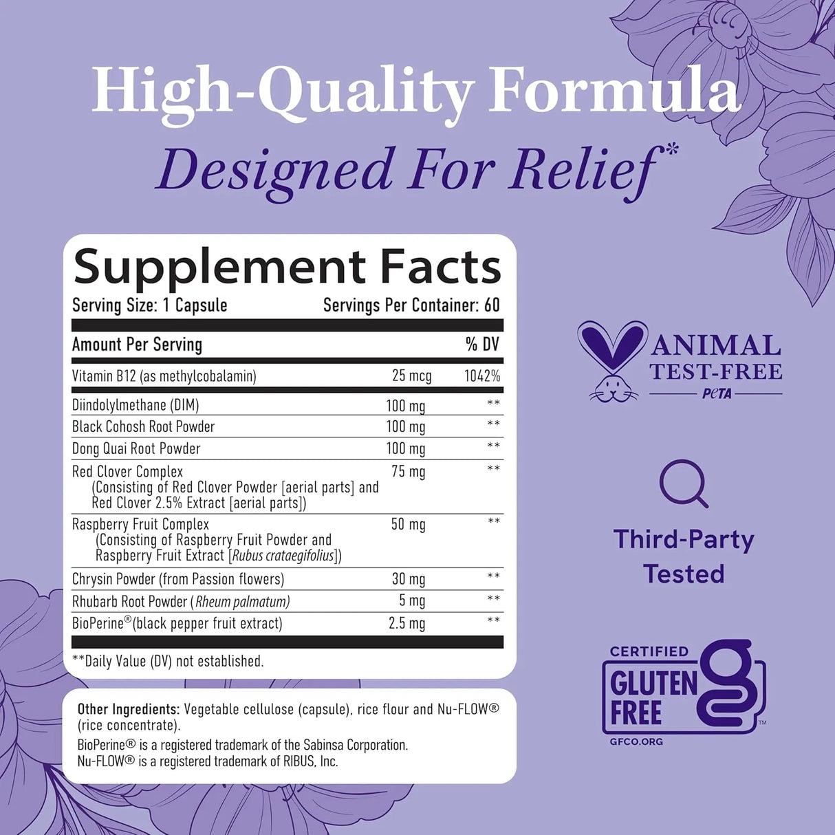 SM Nutrition - SMNutrition Menopause Support Complex 60 Capsulas - The Red Vitamin MX - Suplementos Alimenticios - {{ shop.shopifyCountryName }}