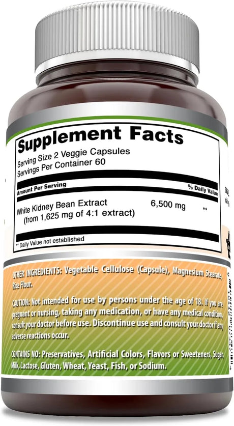 AMAZING FORMULAS - Amazing Formulas White Kidney Bean Extract 6500Mg. 120 Capsulas - The Red Vitamin MX - Suplementos Alimenticios - {{ shop.shopifyCountryName }}