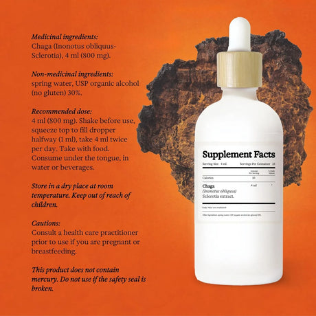 RAINBO - Rainbo Chaga Mushroom Tincture 3.4 Fl.Oz. - The Red Vitamin MX - Suplementos Alimenticios - {{ shop.shopifyCountryName }}