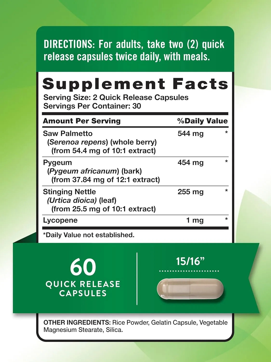 NATURE'S TRUTH - Nature's Truth Prostate Support 60 Capsulas - The Red Vitamin MX - Suplementos Alimenticios - {{ shop.shopifyCountryName }}