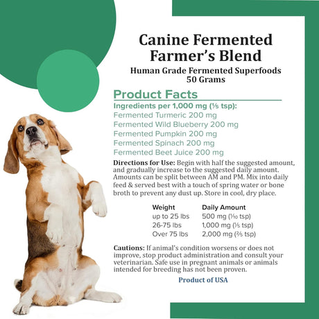 HOLISTIC BIN - HOLISTIC BIN Canine Fermented Farm Supplement Powder 50Gr. - The Red Vitamin MX - Suplementos Herbales Para Perros - {{ shop.shopifyCountryName }}