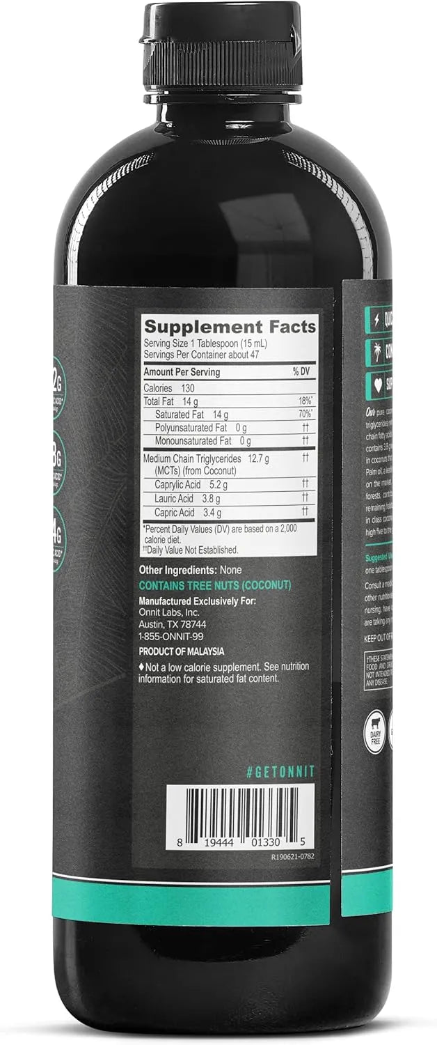 ONNIT - ONNIT MCT Oil 709Ml. - The Red Vitamin MX - Suplementos Alimenticios - {{ shop.shopifyCountryName }}