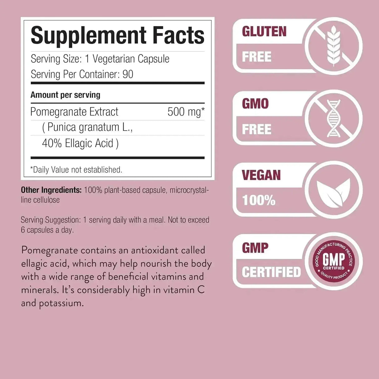 NATURE RESTORE - Nature Restore Pomegranate Seed Extract 90 Capsulas - The Red Vitamin MX - Suplementos Alimenticios - {{ shop.shopifyCountryName }}